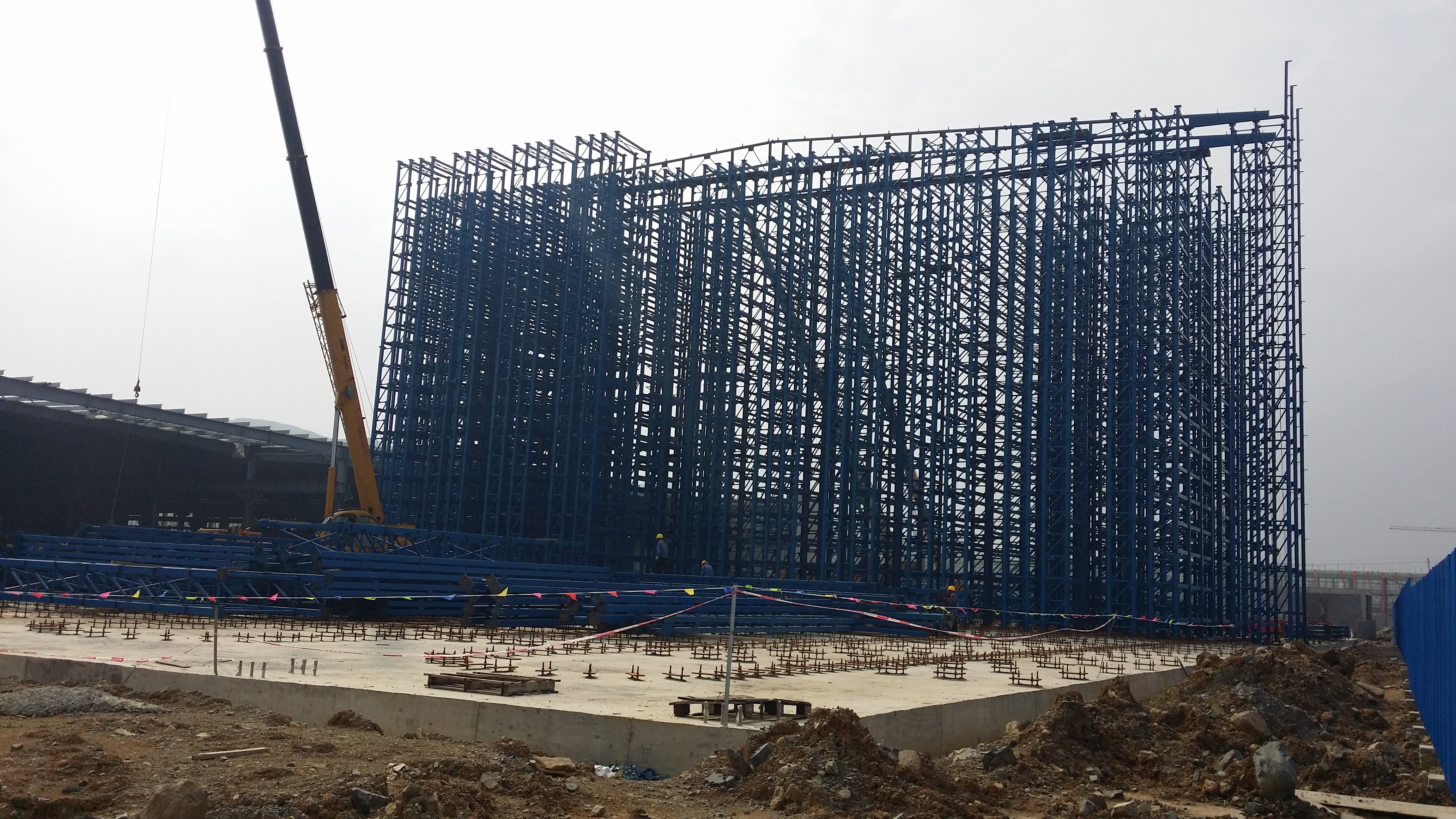 庫架合（hé）一立體庫